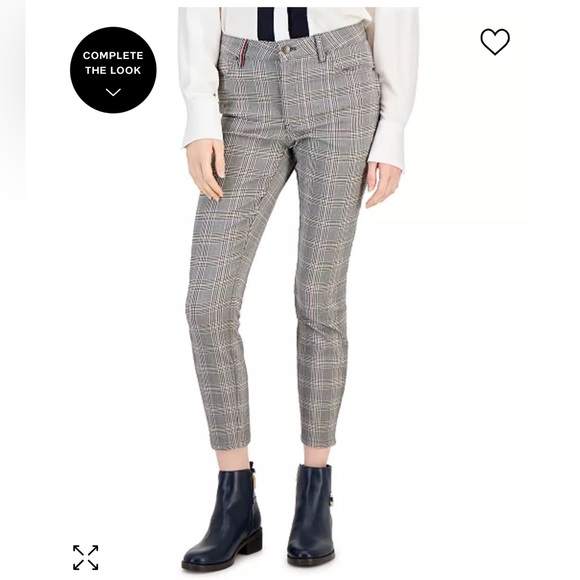 Tommy Hilfiger Glen Plaid ladies pants - Picture 1 of 9